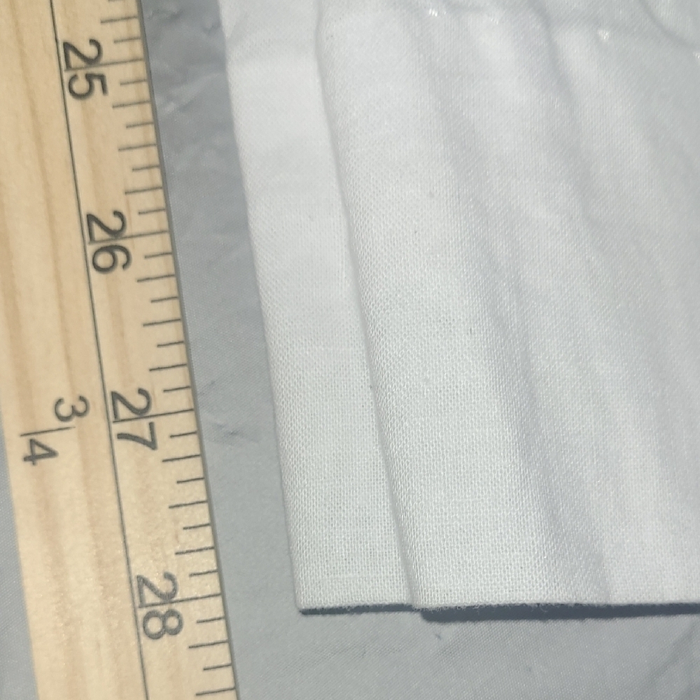White Joggers with Relaxed Fit Soft Fabric Bohemian Hidden Hook & Zipper Fly EUC - Picture 6 of 9